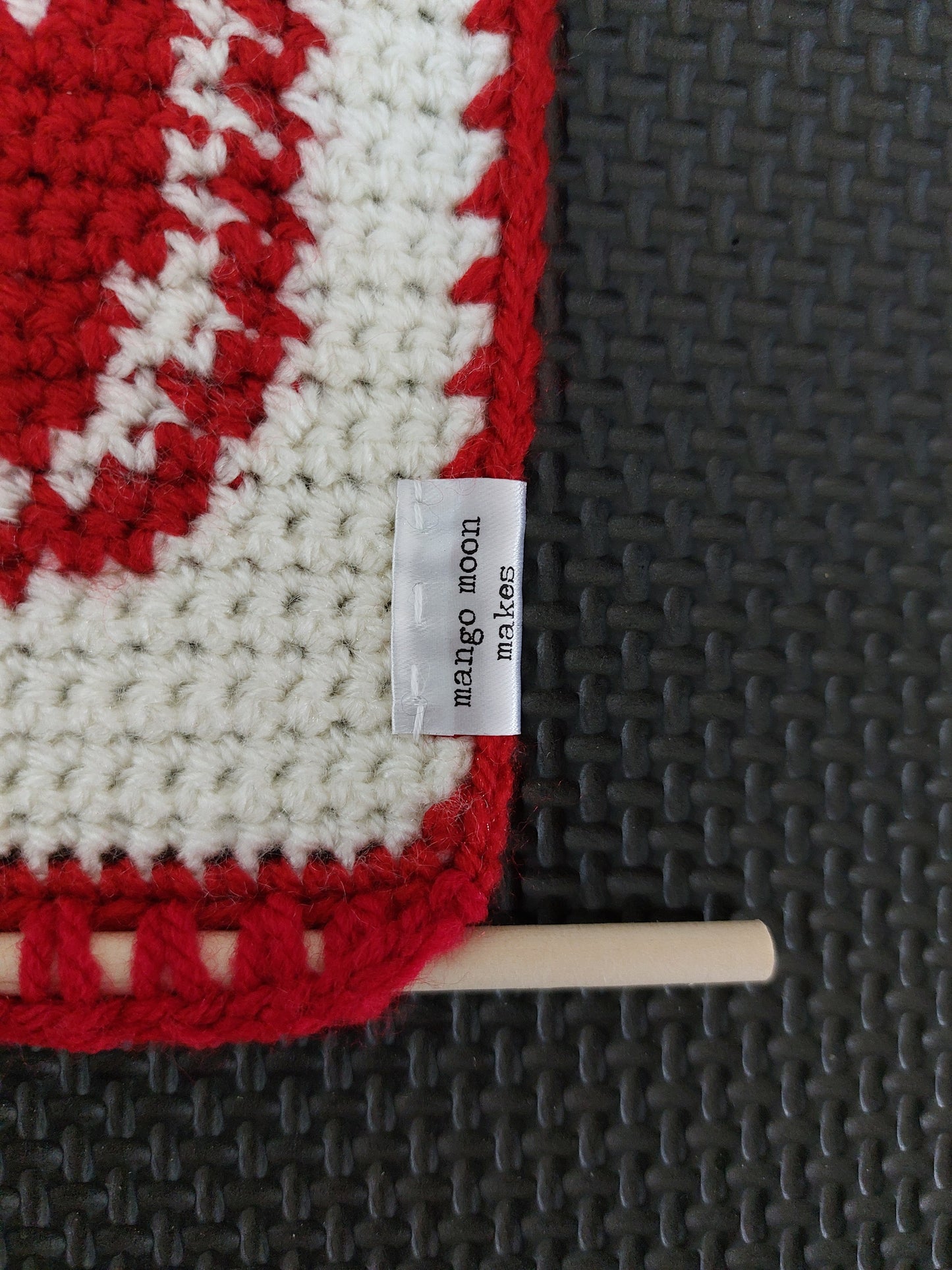 Crochet Skull Potion Tapestry