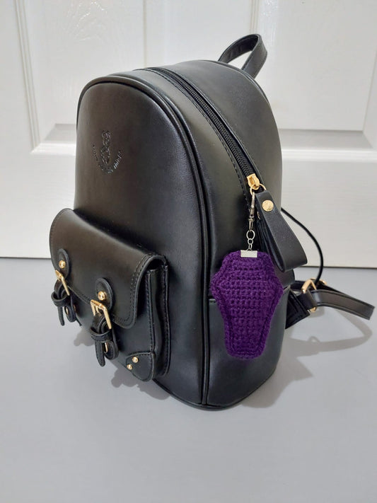 Crochet Coffin Keyring