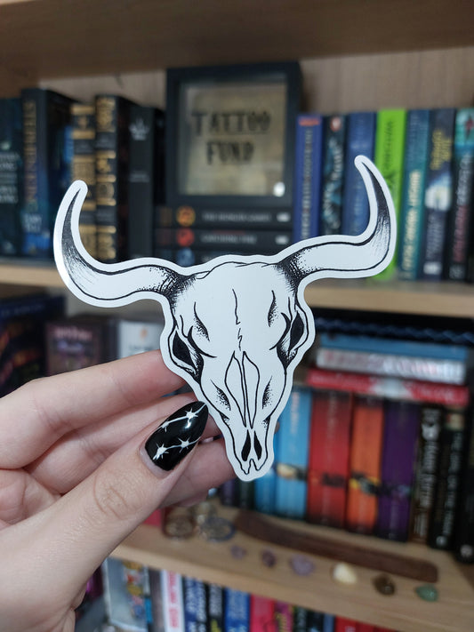 Longhorn Bull Sticker