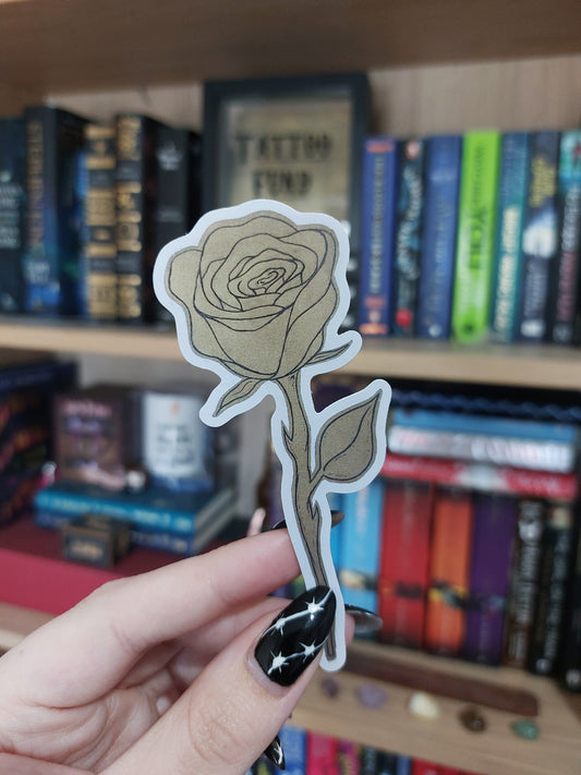 Single Rose Sticker